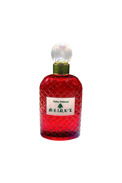 OEM Extrat de Parfum Unisex Koby Palace Beirut, 100ml, Aromatic Lemnos, Rosu