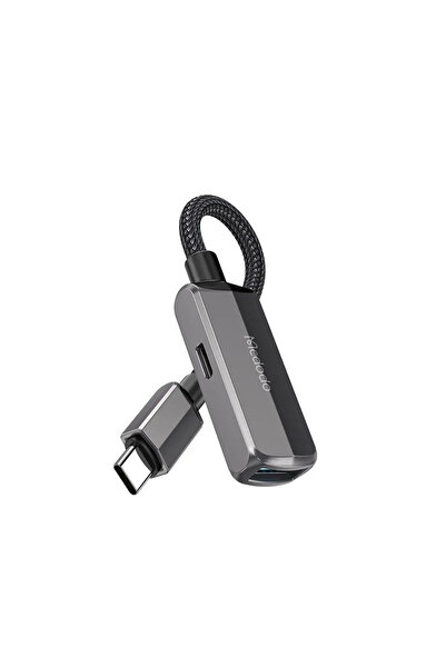 Mcdodo CA-2830 2'si 1 arada OTG USB-C - USB-C+USB-A3.0 Dönüştürücü