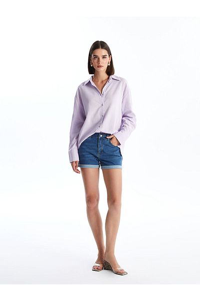 LC Waikiki Lcw Tight Fit Women's Jean Shorts Fashion