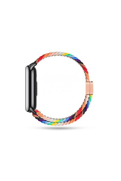 SKYDDAR INNOVATION Curea pentru Xiaomi Mi Band 8 / 8 NFC / 9 / 9 NFC, reglabilă, Premium, SKDR BandPro W032 - Albă