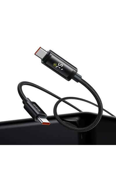 Mcdodo CA-8000 TYPE-C TO TYPE-C 100W ÇİFT LED EKRANLI KABLO
