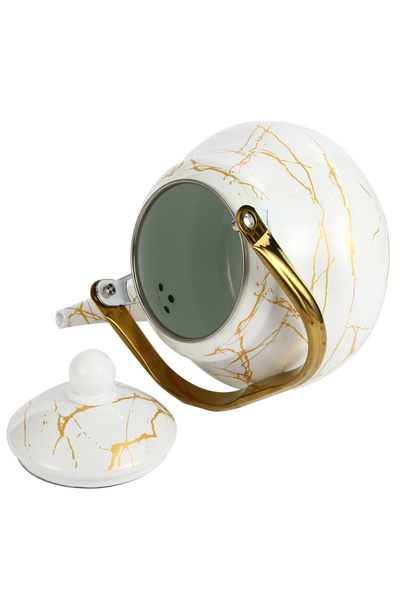 sharpdo 2.5L Home Marble Hot Water Kettle 14*14*25CM