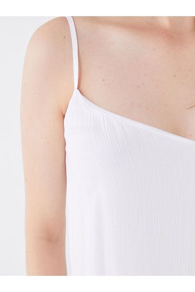 LC Waikiki Lcw V-Neck Straight Strap A-Line Women's Dress Fast Fashion