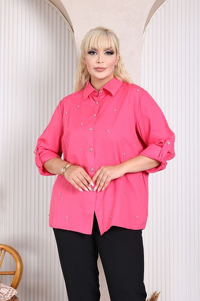JESSE STORY Women's Plus Size Spread Stone Shirt
