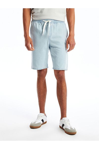 LC Waikiki Ανδρικό τζιν σορτς LCW Comfortable Fit
