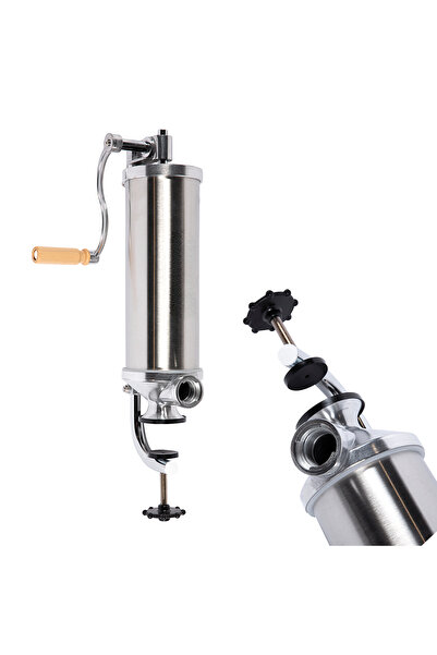 COBI SMART® Aparat de umplut carnati, vertical, capacitate 4 kg, inox, 5 paln...