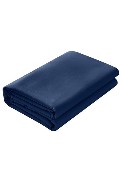 Five Store Bed sheet with elastic made of 100% ranforce cotton, density 120 g/m2, Blue, 160/200cm