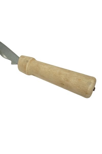 COBI SMART® Serrated steel sickle, wooden handle, 40 cm - COBI SMART®