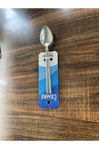 ENASHOP Stainless Steel Tea Spoon Set – 12 Pieces – Classic Flat Model