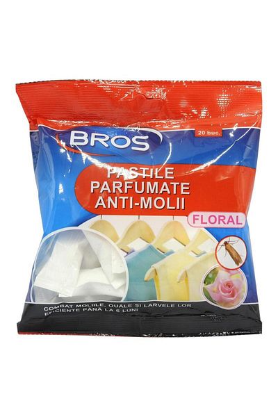 Bross BROS PASTILE PARFUMATE ANTIMOLII 20BUC FLORAL 079