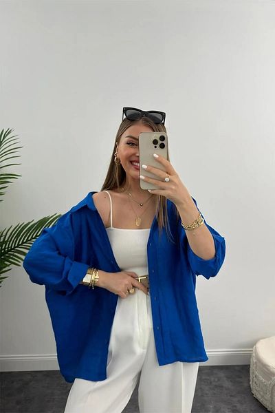COTAS Cămașă casual de bază de calitate de lux Cotas