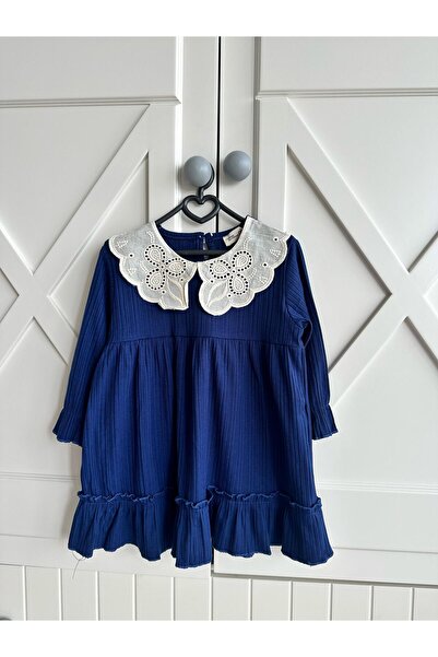 ArdenKids 2-7 Yaş Laci Bebe Yaka Elbise