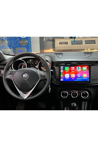 Carnavi ALFA ROMEO GİULİETTA (MAKYAJLI KASA) UYUMLU 10İNÇ CARPLAY-MULTİMEDYA ...