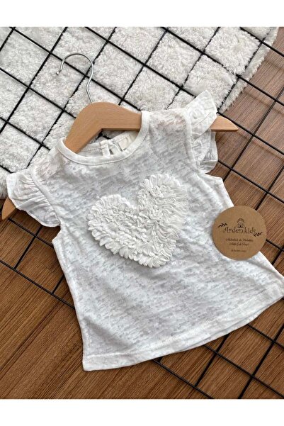 ArdenKids Kalp Detaylı Bluz