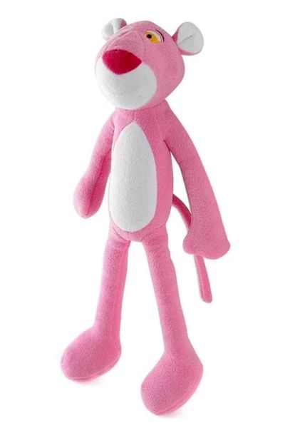 şekeyci Pink Panther Sleeping Companion Cotton Fabric Soft Textured 70 cm