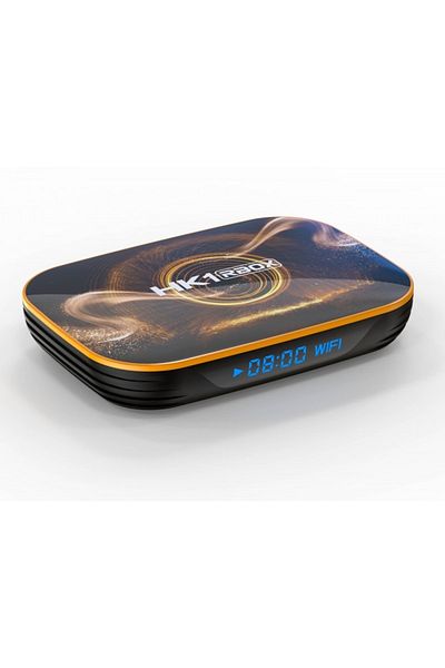 TECHSTAR Smart TV Box Mini PC Techstar® HK1 RBox, Android 10, 4GB + 32GB ROM, 4K HDR, WiFi 5GHz, SPDIF, AV, R
