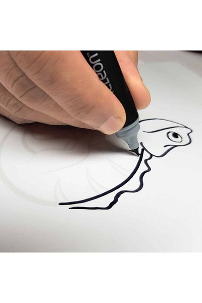 daço Da A4co Drawing Pad for Marker, 24 Tabs, 130 gsm, Glossy Paper