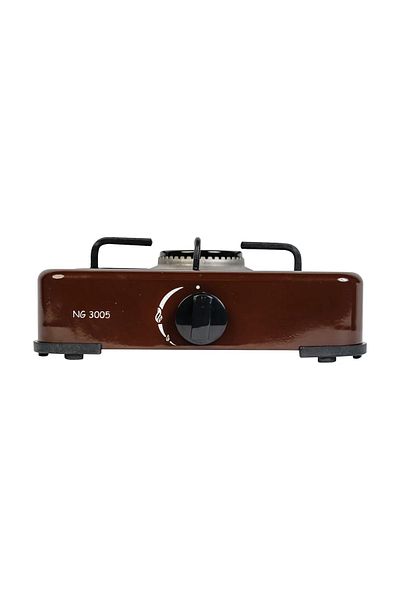 COBI SMART® Mini gas stove 1 burner, 1600 W, brown - COBI SMART®