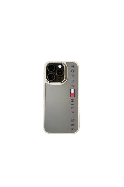 Tommy Hilfiger Phone case compatible with iPhone 13, Tommy Hilfiger, gray