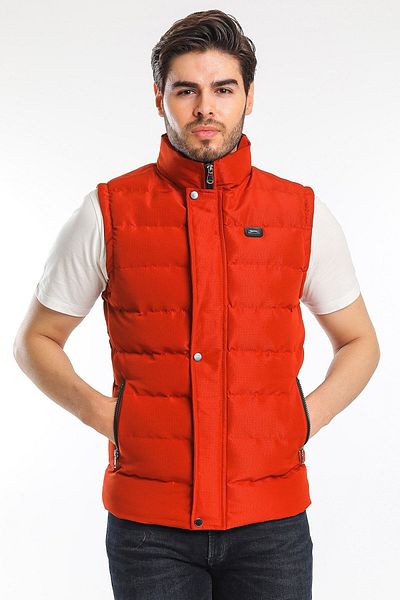 Slazenger Waterproof Comfortable Comfortable Fit Vest Orange Men's Vest