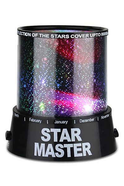Gizmo Star Projector Lamp LED Colorful Light - Black