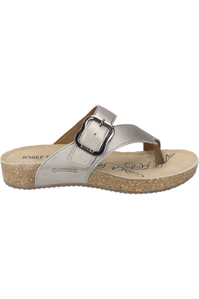 Josef Seibel Tonga 77 | Zehentrenner für Damen | Weiß Tonga 77, cristal