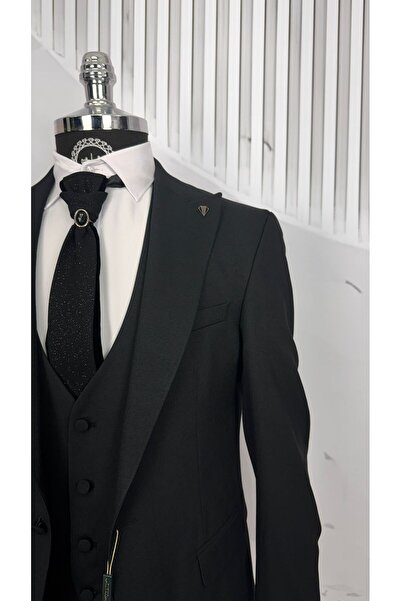 Dupont Slim Fit Kırlangıç Yaka Damatlık