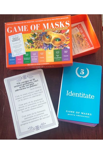 Game of Masks for Teenagers – game of introspection and self-knowledge