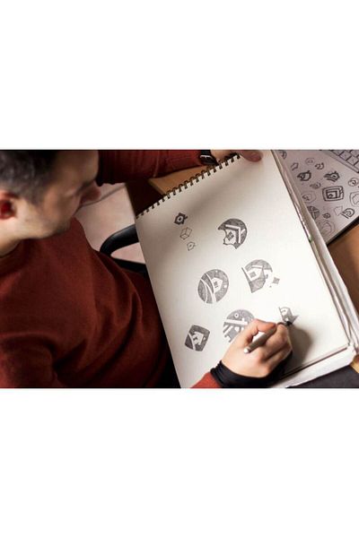 daço Daco Sketch Pad A2, 30 Tabs, 42x59.4 cm, 150 g/m², White Paper