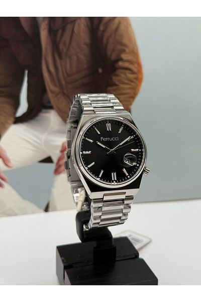 Ferrucci Men's Watch Waterproof with 2 Years Warranty 02223m