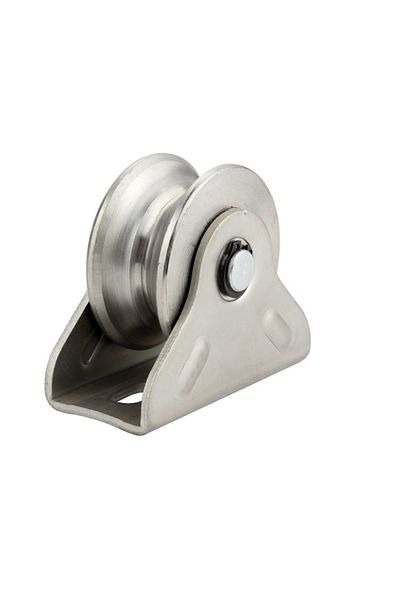 COBI SMART® Multi-profile sliding roller, diameter 70 mm, with support and bearing for sliding gates