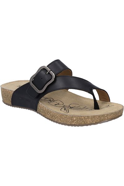 Josef Seibel Tonga 77 | Zehentrenner für Damen | Schwarz Tonga 77, schwarz