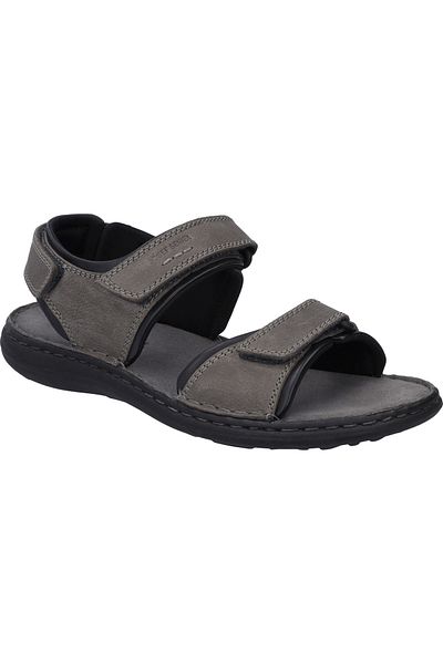 Josef Seibel JOSEF SEIBEL Vincent 09 | Sandale für Herren | Grau Vincent 09, asphalt-kombi
