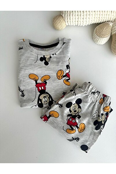 ArdenKids 3-7 Yaş Mickey Alt Üst Pijama Takım (fp)