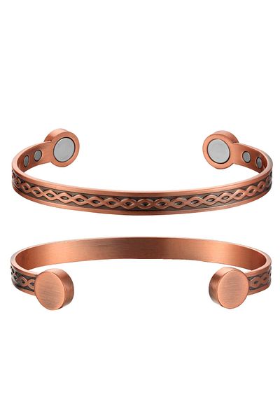 OEM XTERRA THERAPEUTIC MAGNETIC BRACELET MADE OF 99.99% PURE COPPER WITH 6 NEODYMIUM MAGNETS | Model VS731