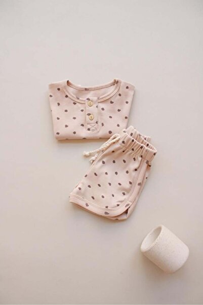 Oh La La Koala For Little Ones Stone Pattern Camisole Bottom Top Set