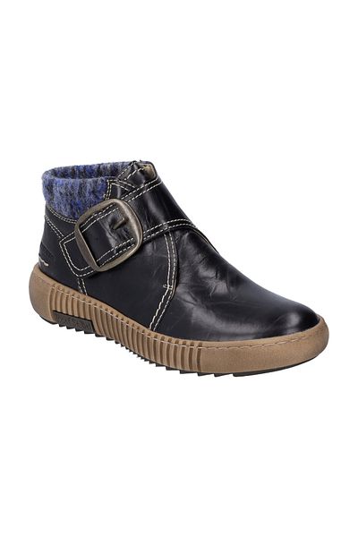 Josef Seibel JOSEF SEIBEL Maren 25 | Stiefelette für Damen | Schwarz Maren 25, schwarz-kombi