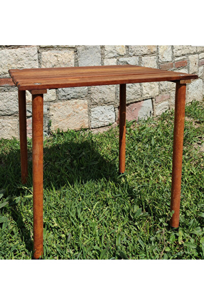 Metta's Shop El yapımı ahşap kamp masası