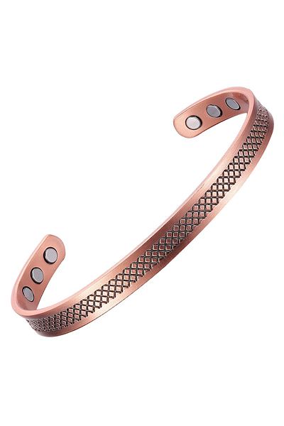 OEM XTERRA THERAPEUTIC MAGNETIC BRACELET MADE OF 99.99% PURE COPPER WITH 6 NEODYMIUM MAGNETS | Model VS736