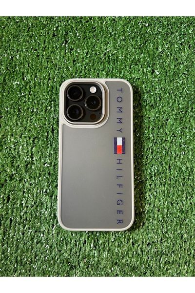 Tommy Hilfiger Phone case compatible with iPhone 15 PRO, Tommy Hilfiger, gray
