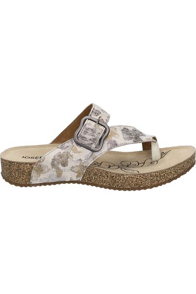 Josef Seibel Tonga 77 | Zehentrenner für Damen | Bej Tonga 77, creme-multi