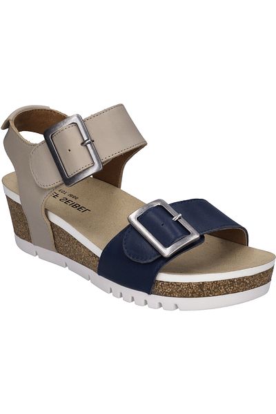 Josef Seibel JOSEF SEIBEL Quinn 02 | Sandale für Damen | Blau Quinn 02, ocean-kombi