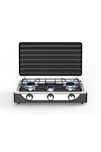COBI SMART® Aragaz 2 ochiuri, negru, 900 W, 1600 W, alimentare butelie - COBI...