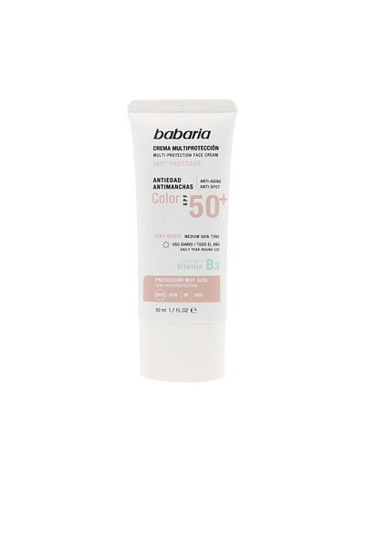 Babaria Crema faciala nuantatoare cu protectie solara Babaria SOLAR MULTIPROTECCION SPF50+ 50 ml