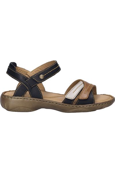Josef Seibel Debra 62 | Sandale für Damen | Schwarz Debra 62, schwarz-multi