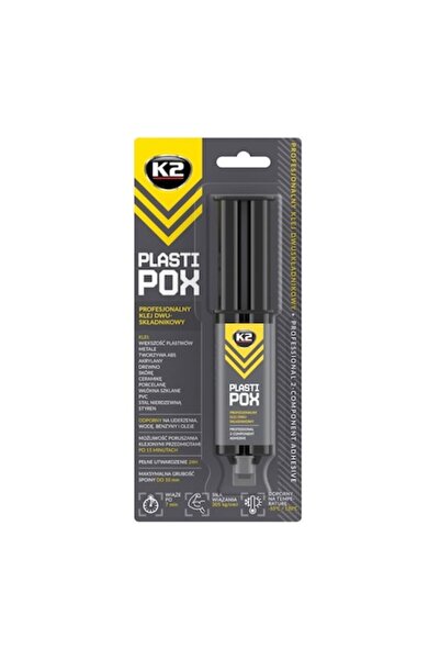 K2 Adeziv profesional Bi component pentru plastic K2 PLASTIPOX 25G