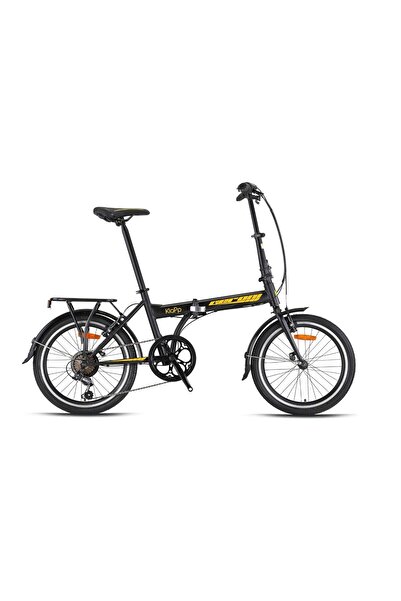 Genel Markalar Geroni by Klapp 20 Jant 7 Vites Katlanabilir Bisiklet Siyah-Sarı