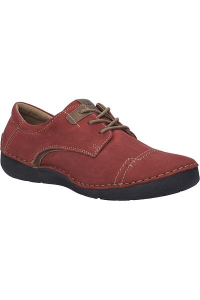Josef Seibel Fergey 41 | Halbschuh für Damen | Rot Fergey 41, rot-kombi