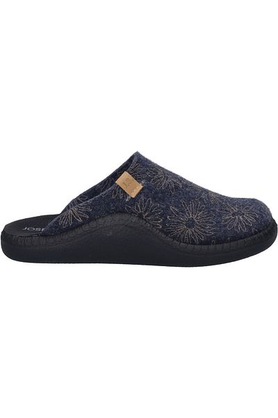 Josef Seibel Monaco D 04 | Hausschuh für Damen | Blau Monaco D 04, dunkelblau-kombi