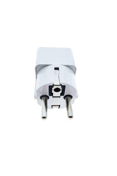OEM Plug adapter, for EU type socket, in blister, white